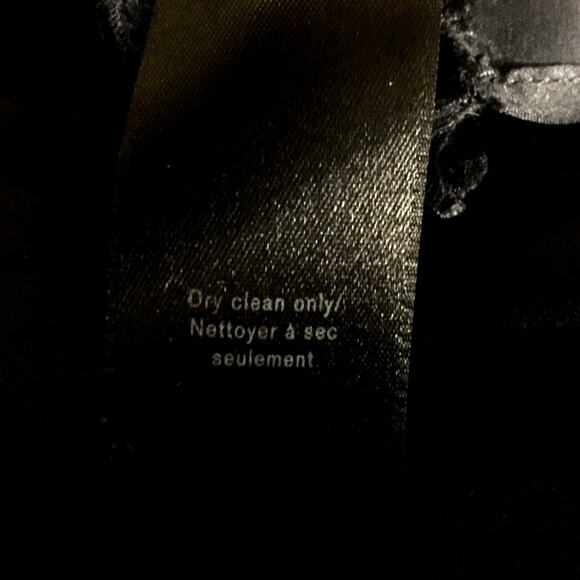 Rag and Bone navy linen silk combo long sleeve Crewneck tunic Top - Picture 4 of 10